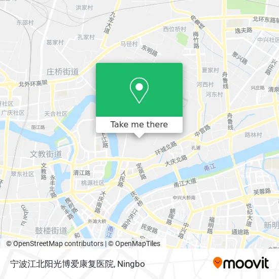 宁波江北阳光博爱康复医院 map