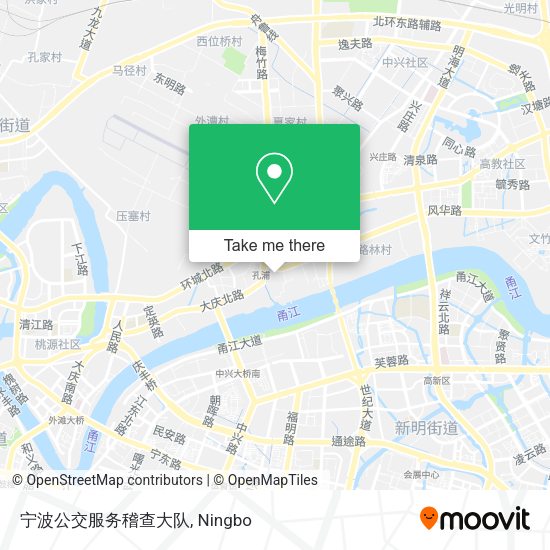 宁波公交服务稽查大队 map
