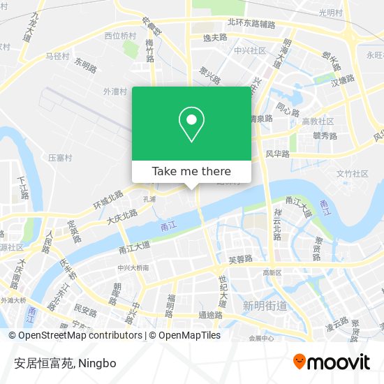 安居恒富苑 map