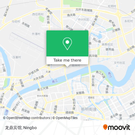 龙鼎宾馆 map