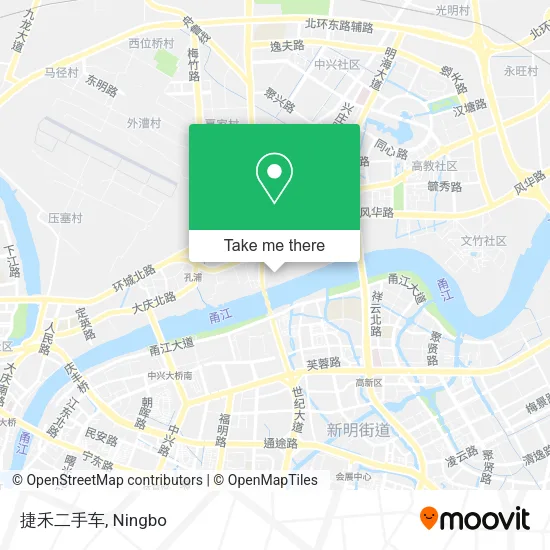 捷禾二手车 map