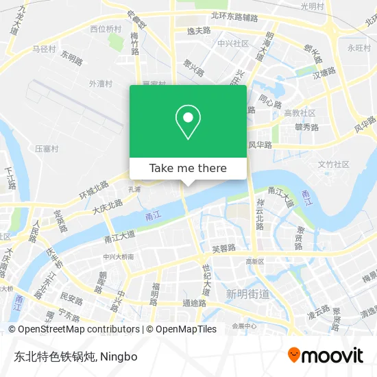 东北特色铁锅炖 map