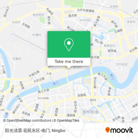 阳光清晨·花苑东区-南门 map