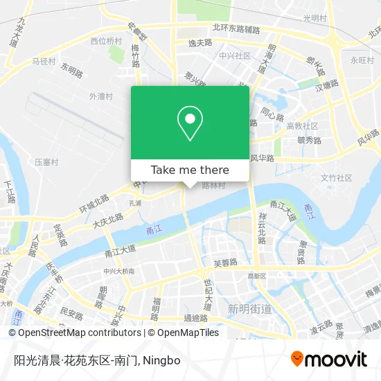 阳光清晨·花苑东区-南门 map