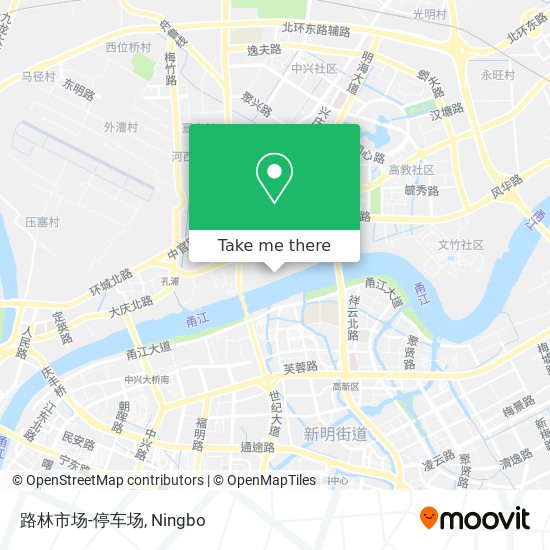 路林市场-停车场 map