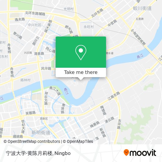 宁波大学-黄陈月莉楼 map