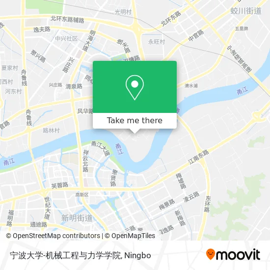 宁波大学-机械工程与力学学院 map