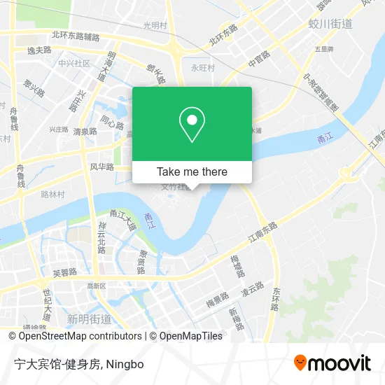 宁大宾馆-健身房 map