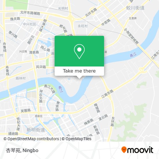 杏琴苑 map