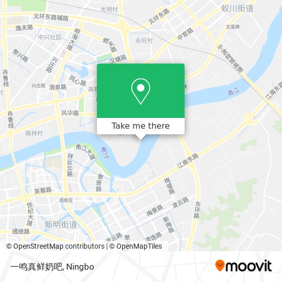 一鸣真鲜奶吧 map