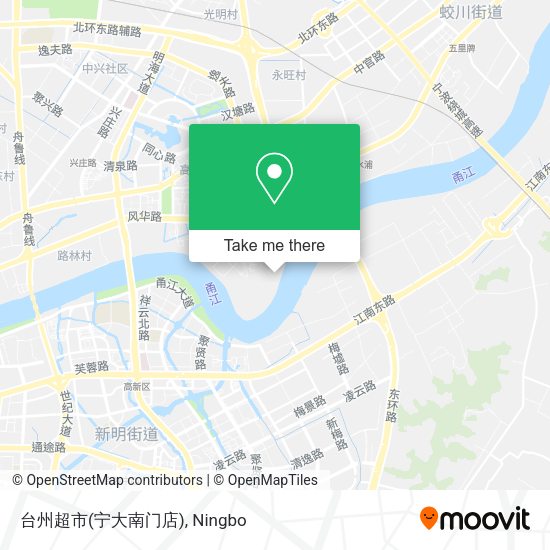 台州超市(宁大南门店) map