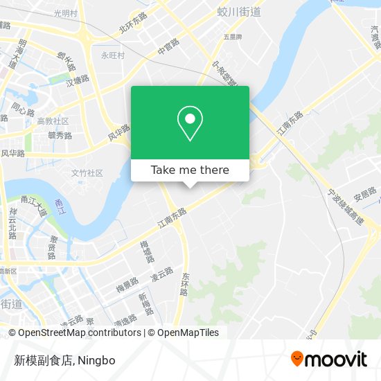 新模副食店 map