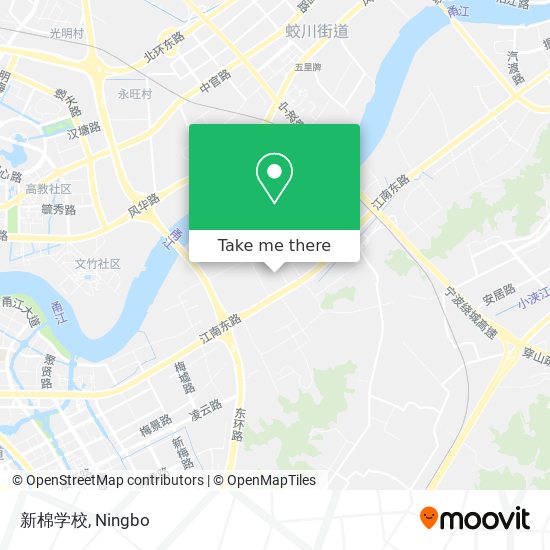新棉学校 map