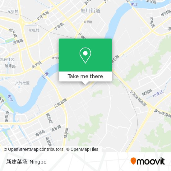 新建菜场 map
