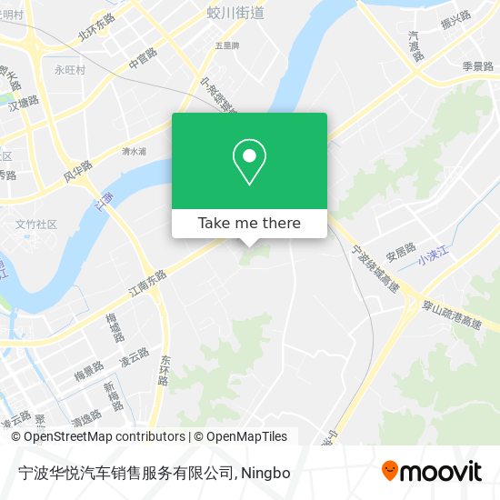 宁波华悦汽车销售服务有限公司 map