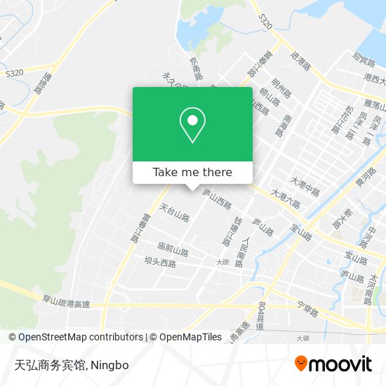 天弘商务宾馆 map