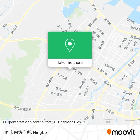 同庆网络会所 map