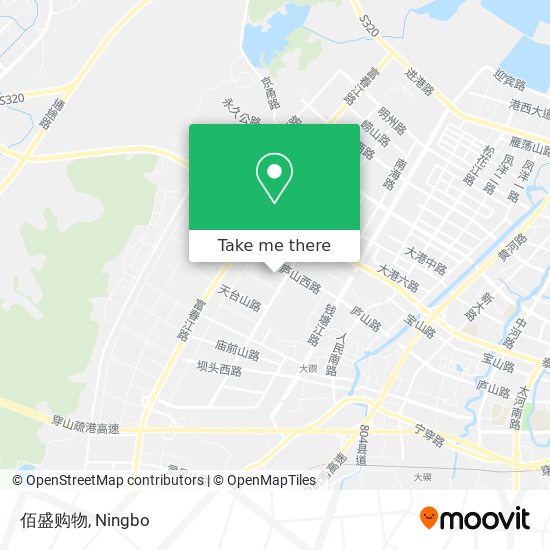 佰盛购物 map