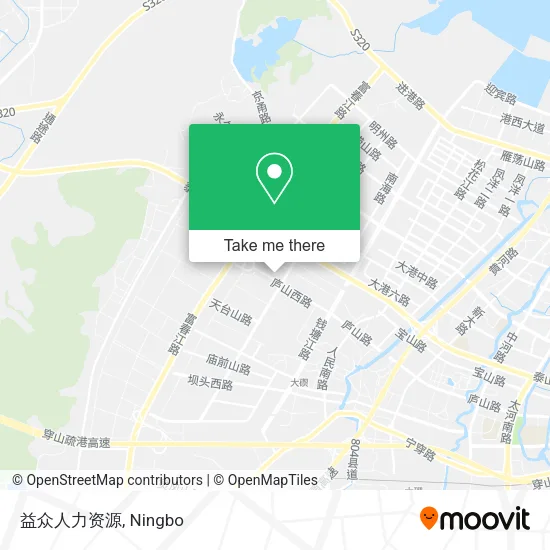 益众人力资源 map