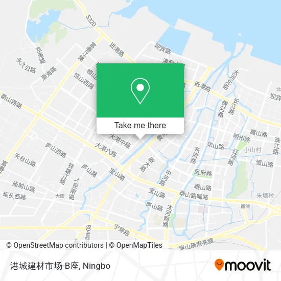 港城建材市场-B座 map