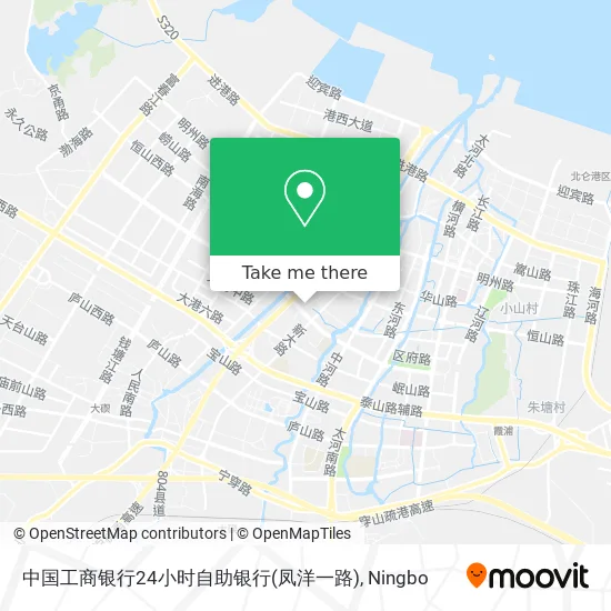 中国工商银行24小时自助银行(凤洋一路) map
