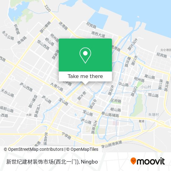 新世纪建材装饰市场(西北一门) map