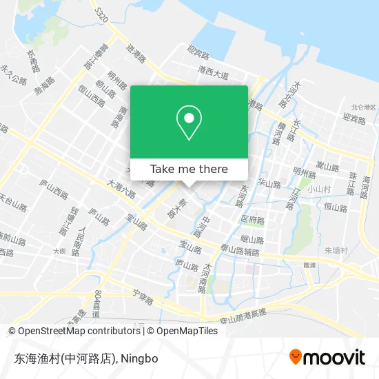 东海渔村(中河路店) map
