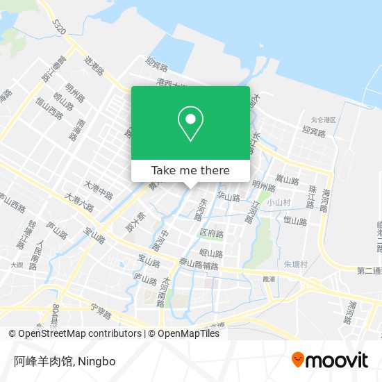 阿峰羊肉馆 map