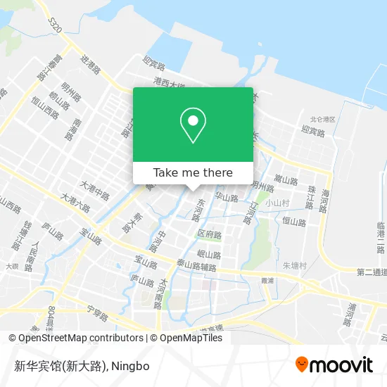 新华宾馆(新大路) map