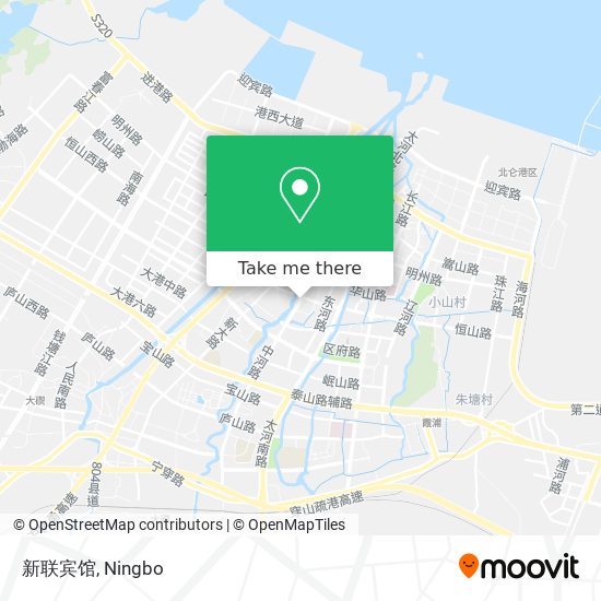 新联宾馆 map