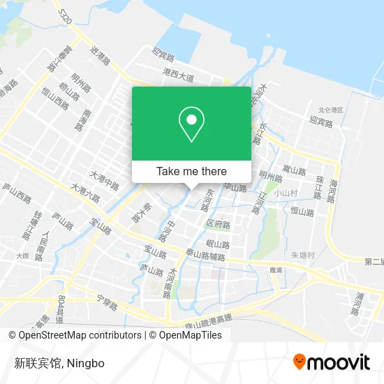 新联宾馆 map