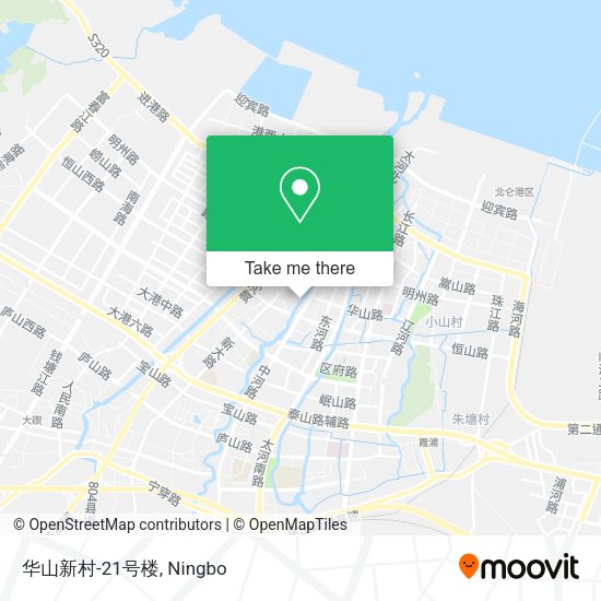 华山新村-21号楼 map