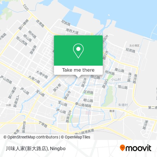 川味人家(新大路店) map