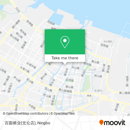 百圆裤业(北仑店) map