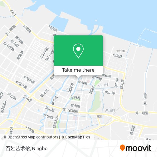 百姓艺术馆 map