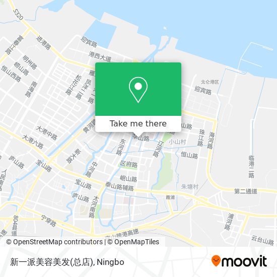 新一派美容美发(总店) map