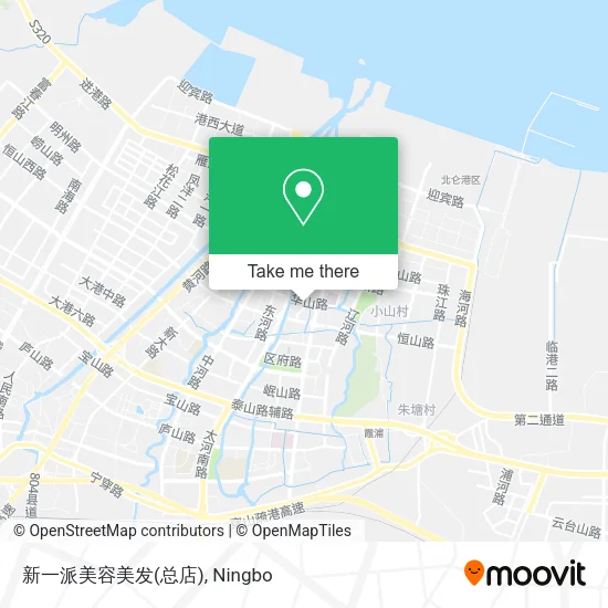 新一派美容美发(总店) map