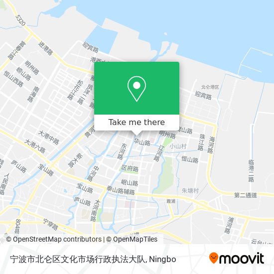 宁波市北仑区文化市场行政执法大队 map
