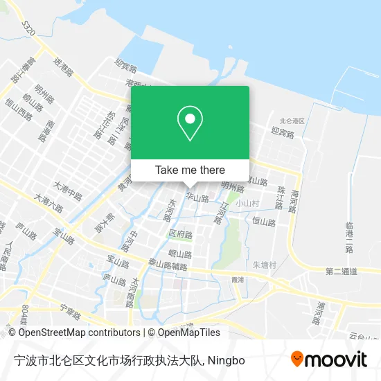 宁波市北仑区文化市场行政执法大队 map
