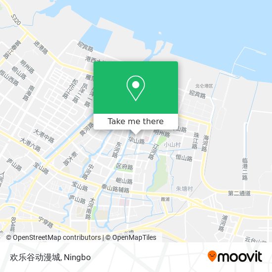 欢乐谷动漫城 map