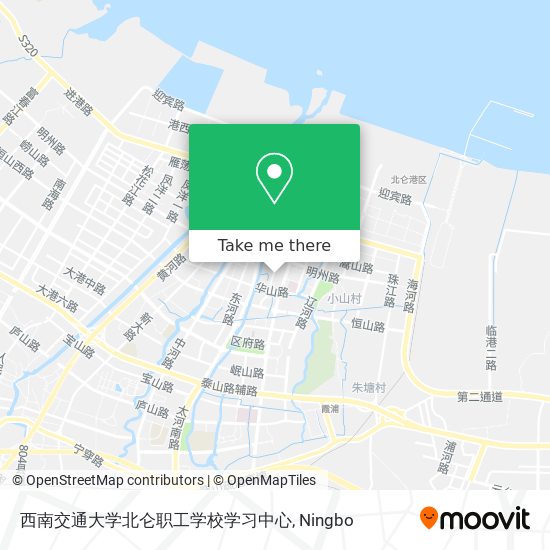 西南交通大学北仑职工学校学习中心 map