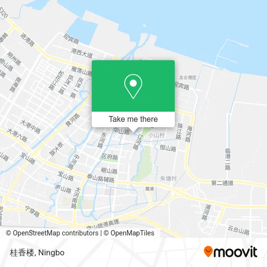 桂香楼 map