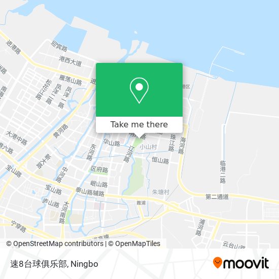 速8台球俱乐部 map