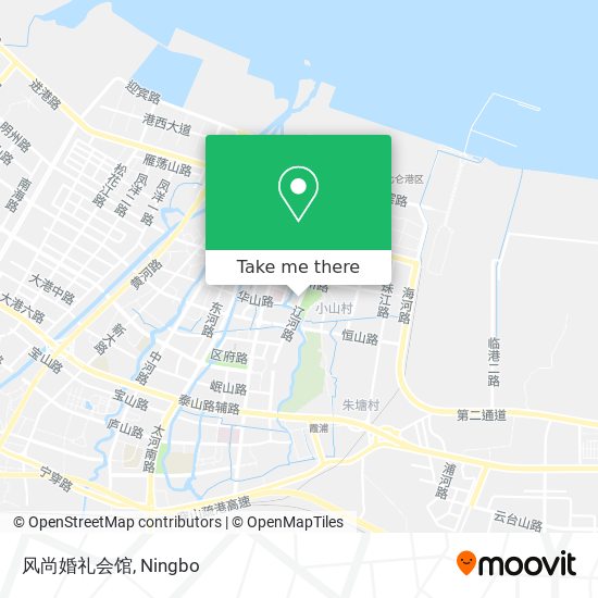 风尚婚礼会馆 map