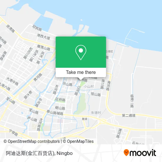阿迪达斯(金汇百货店) map