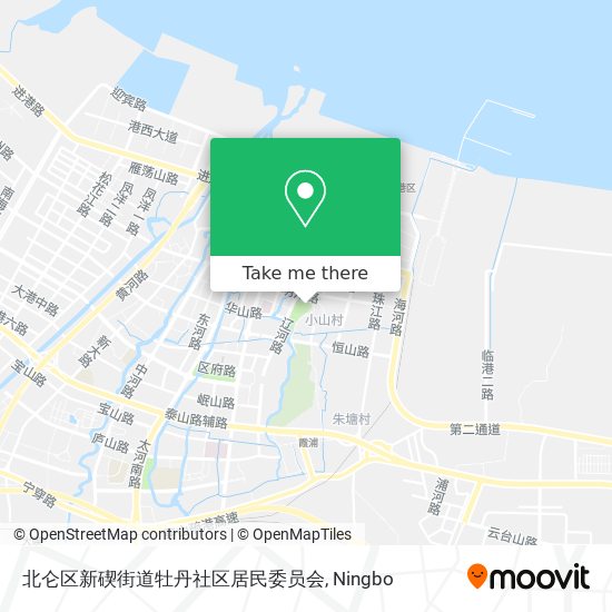北仑区新碶街道牡丹社区居民委员会 map