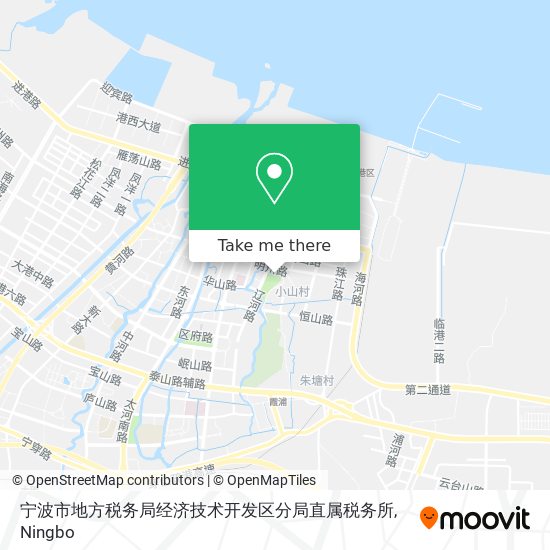 宁波市地方税务局经济技术开发区分局直属税务所 map