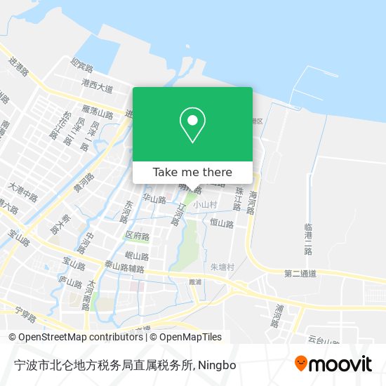 宁波市北仑地方税务局直属税务所 map