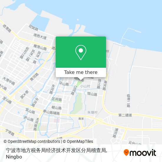 宁波市地方税务局经济技术开发区分局稽查局 map