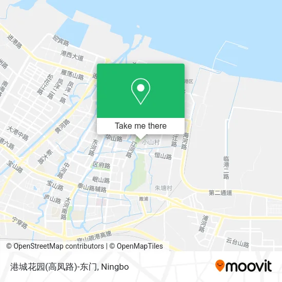 港城花园(高凤路)-东门 map